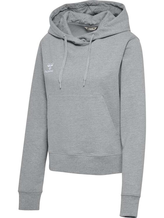 hummel go 20 hoodie damen 225250 grey melange gr