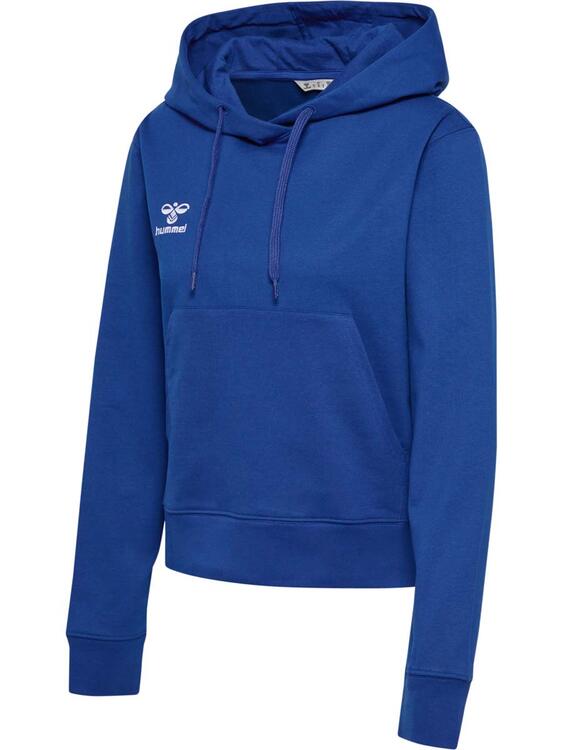 hummel go 20 hoodie damen 225250 true blue gr l