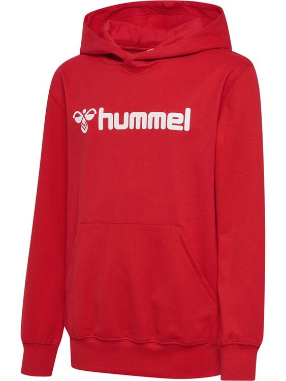 hummel go 20 logo hoodie kinder 224844 true red gr 116