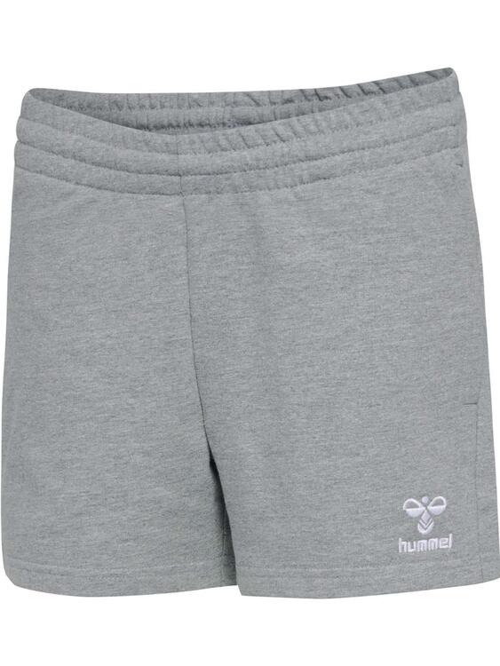 hummel go 20 sweatshorts kinder 224846 grey melange gr 140