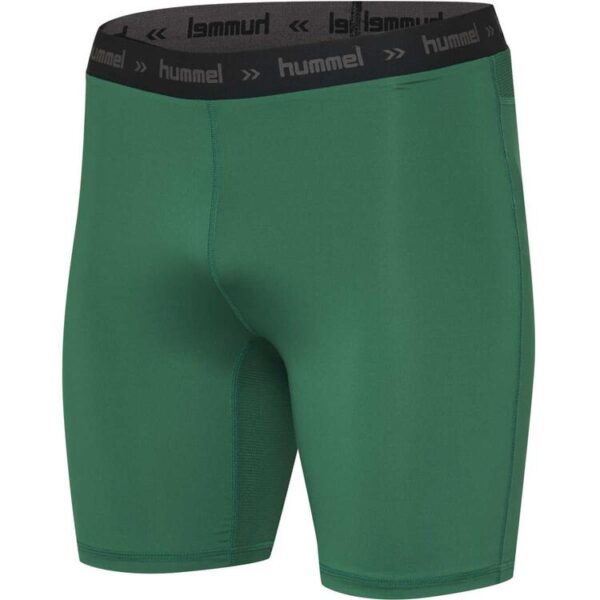 Hummel HML FIRST PERFORMANCE KIDS TIGHT SHORTS EVERGREEN...