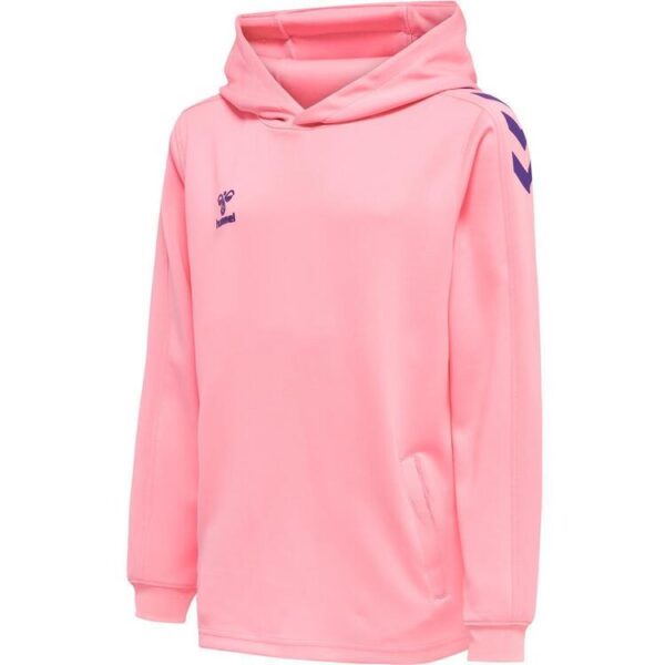 HUMMEL hmlCORE XK POLY KIDS SWEAT HOODIE 211483-3257 COTTON CANDY -...