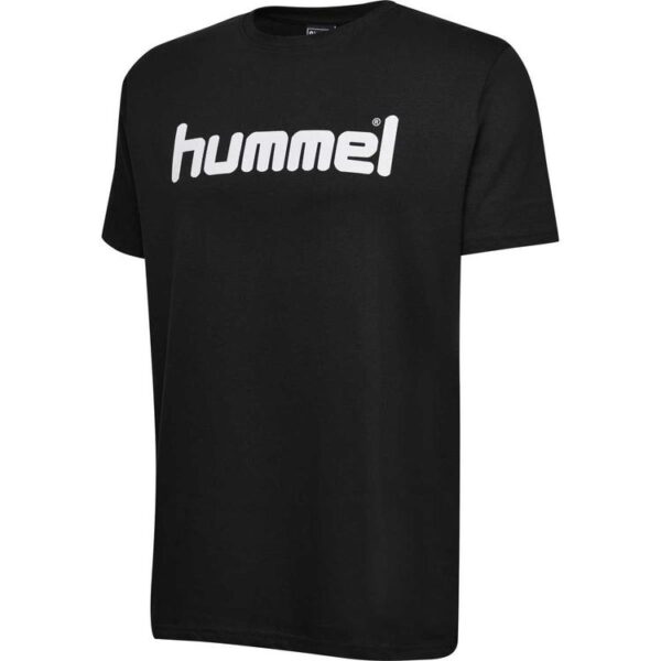 Hummel HMLGO COTTON LOGO T-SHIRT S/S BLACK 203513-2001 Gr. 2XL