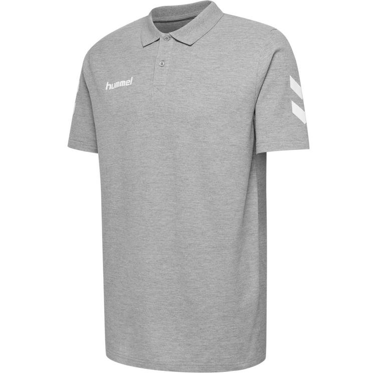 hummel hmlgo cotton polo grey melange 203520 2006 gr s