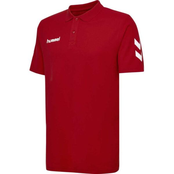 Hummel HMLGO COTTON POLO TRUE RED 203520-3062 Gr. L