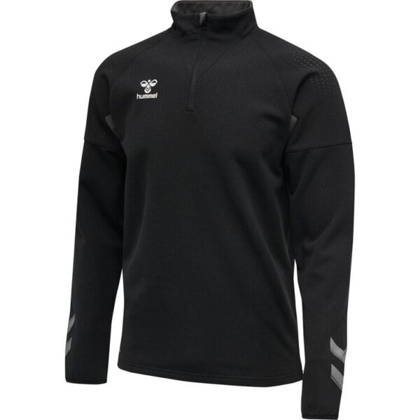 HUMMEL hmlLEAD PRO HALF ZIP 207421 BLACK Gr. S