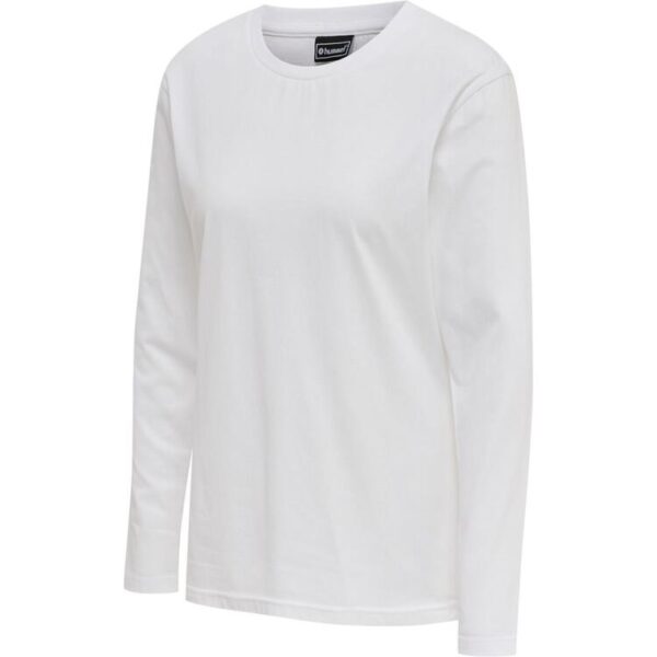 HUMMEL hmlRED BASIC T-SHIRT L/S WOMAN 215127-9001 WHITE - Gr. 2XL