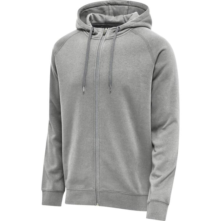 hummel hmlred classic zip hoodie 215089 2006 grey melange gr m