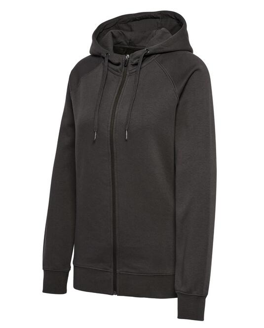 hummel hmlred classic zip hoodie woman 215091 6213 raven gr