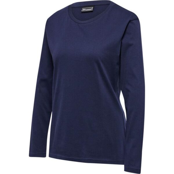 HUMMEL hmlRED HEAVY T-SHIRT L/S WOMAN 215130-7026 MARINE - Gr. S