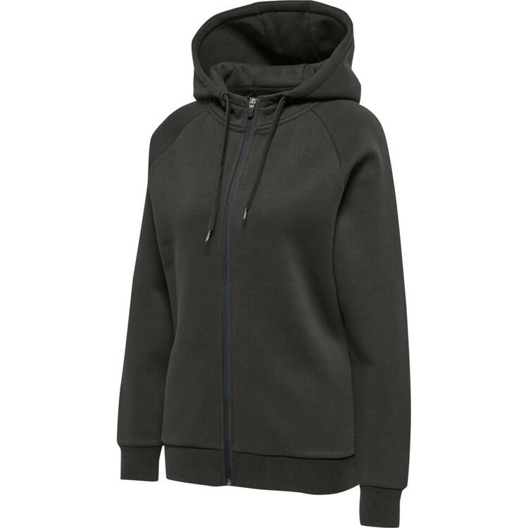 hummel hmlred heavy zip hoodie woman 215094 6213 raven gr l