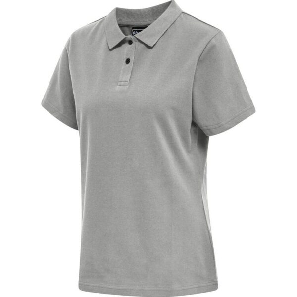 HUMMEL hmlRED STRETCH POLO WOMAN 215118-2006 GREY MELANGE - Gr. L