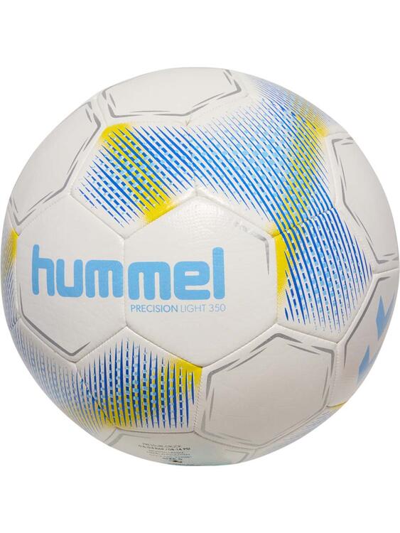 hummel precision light 350 fussball 224981 white blue yellow gr 5