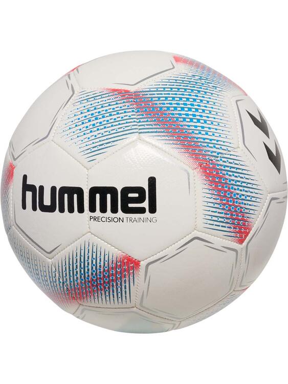 hummel precision trainingsball 224983 white blue red gr 3