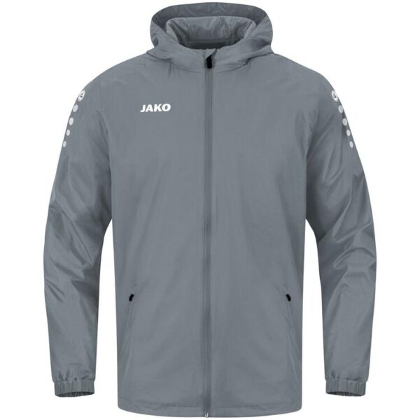 Jako Allwetterjacke Team 2.0 7402-840 steingrau - Gr. 116