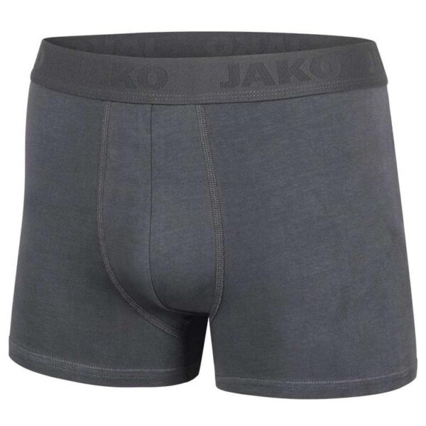 Jako Boxershort Premium 2er Pack 6205 21 anthrazit Gr. S