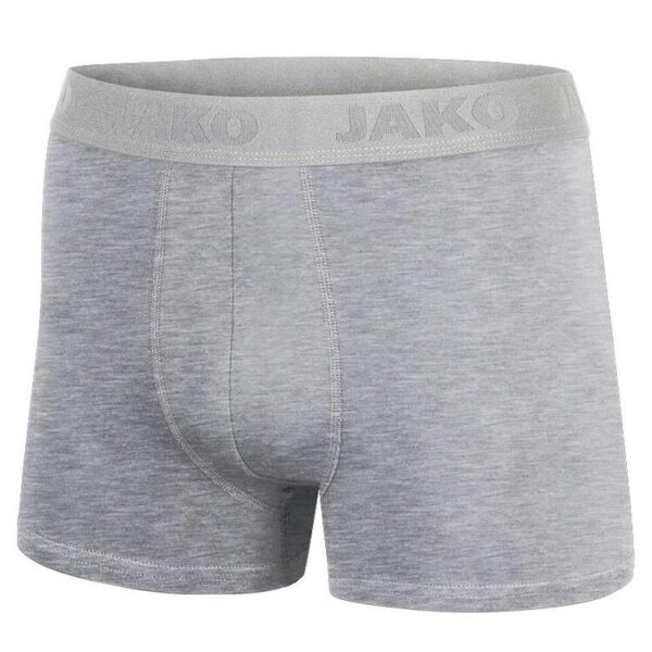 Jako Boxershort Premium 2er Pack 6205 40 grau meliert Gr. L