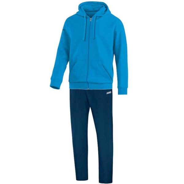 Jako Jogginganzug Freizeit Team mit Kapuze JAKO blau M9733 89 Gr. 140