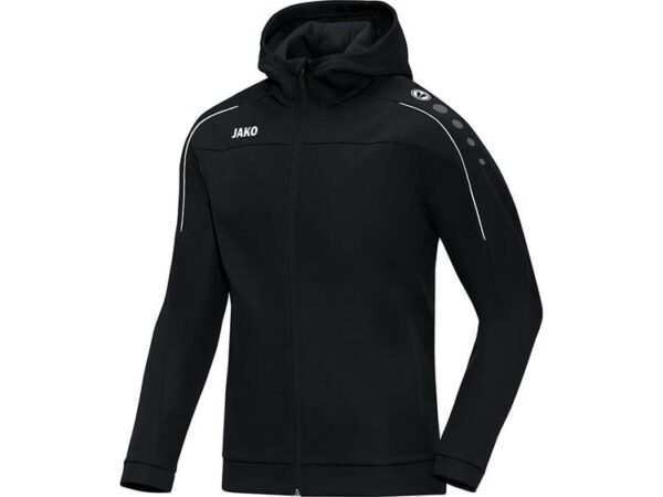 Jako Kapuzenjacke Classico schwarz 6850 08 Gr. 34