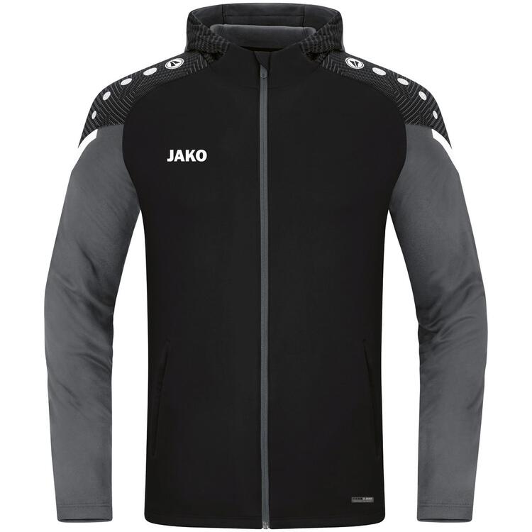 jako kapuzenjacke performance 6822 schwarz anthra light 128