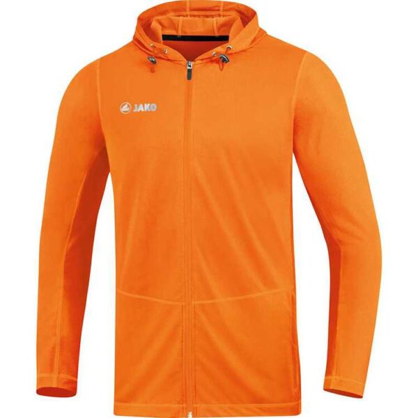 Jako Kapuzenjacke Run 2.0 neonorange 6875 19 Gr. 128