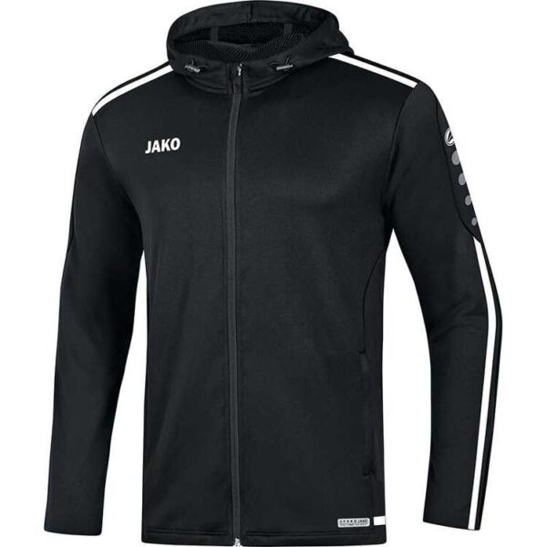 Jako Kapuzenjacke Striker 2.0 schwarz/wei? 6819 08 Gr. 128