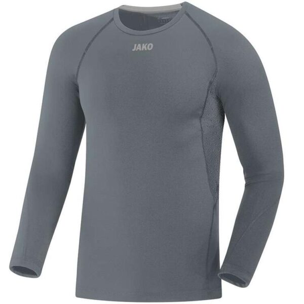 Jako Longsleeve Compression 2.0 6451 40 steingrau Gr. XS