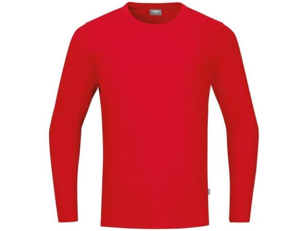 Jako Longsleeve Organic C6420 rot - Gr. XS