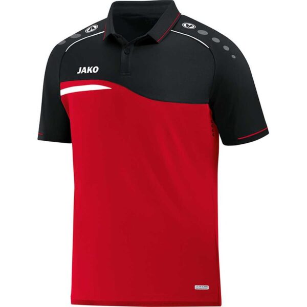 Jako Polo Competition 2.0 rot/schwarz 6318 01 Gr. S