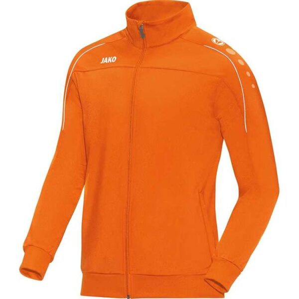 Jako Polyesterjacke Classico neonorange 9350 19 Gr. 140