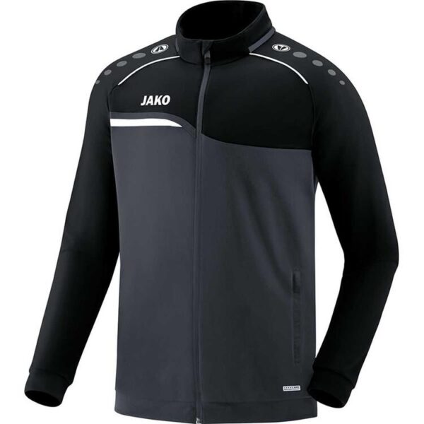 Jako Polyesterjacke Competition 2.0 anthrazit/schwarz 9318 08 Gr. 116