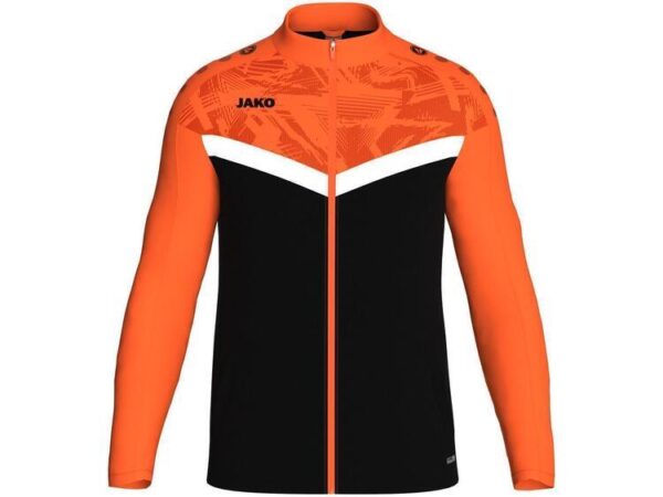 Jako Polyesterjacke Iconic 9324 schwarz/neonorange - Gr. M