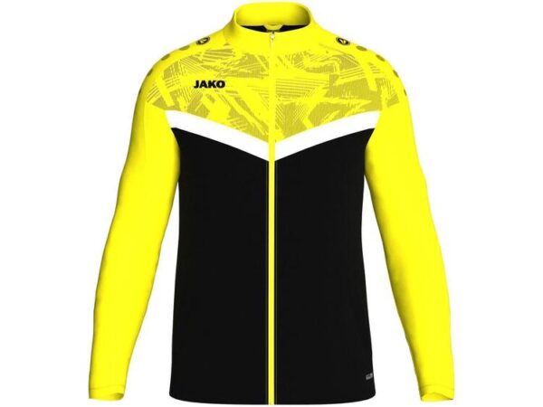 Jako Polyesterjacke Iconic 9324 schwarz/soft yellow - Gr. 128