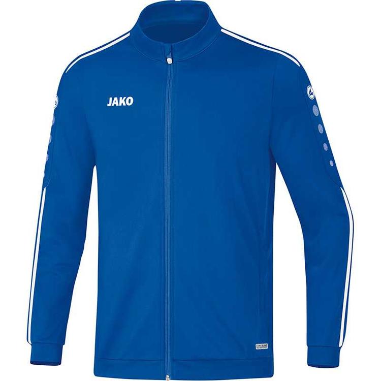 jako polyesterjacke striker 20 royal weiss 9319 04 gr 116