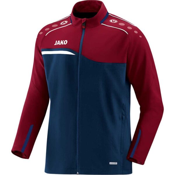 Jako Pr?sentationsjacke Competition 2.0 marine/dunkelrot 9818 09 Gr. S