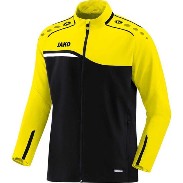 Jako Pr?sentationsjacke Competition 2.0 schwarz/neongelb 9818 03 Gr. S