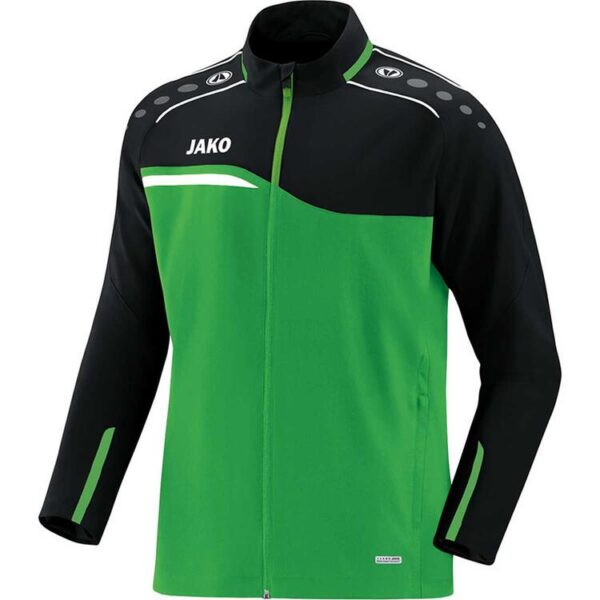 Jako Pr?sentationsjacke Competition 2.0 soft green/schwarz 9818 22...