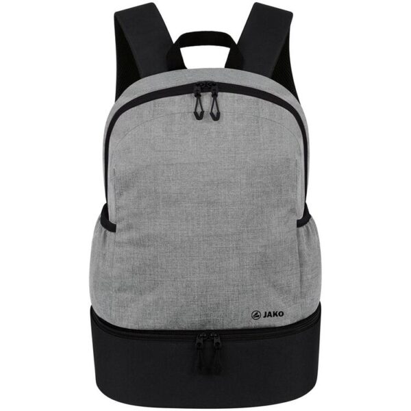 Jako Rucksack Challenge 1821 hellgrau meliert Gr. NS