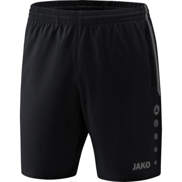 Jako Short Competition 2.0 6218 schwarz/steingrau L