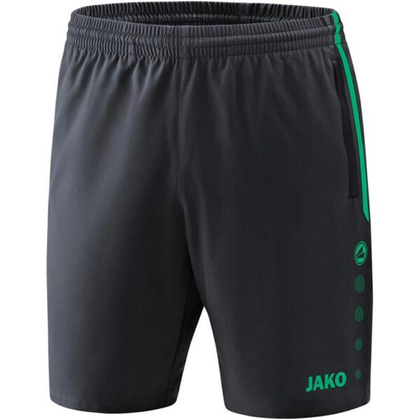 Jako Short Competition 2.0 anthrazit/t?rkis 6218 24 Gr. 128