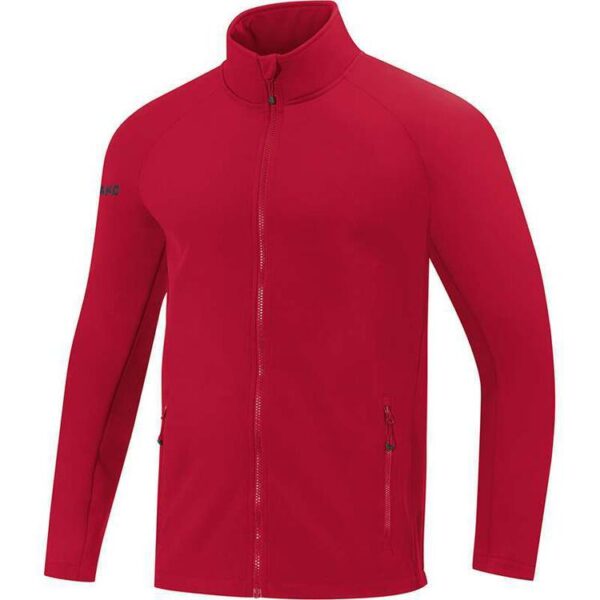 Jako Softshelljacke Team chili rot 7604 11 Gr. 128