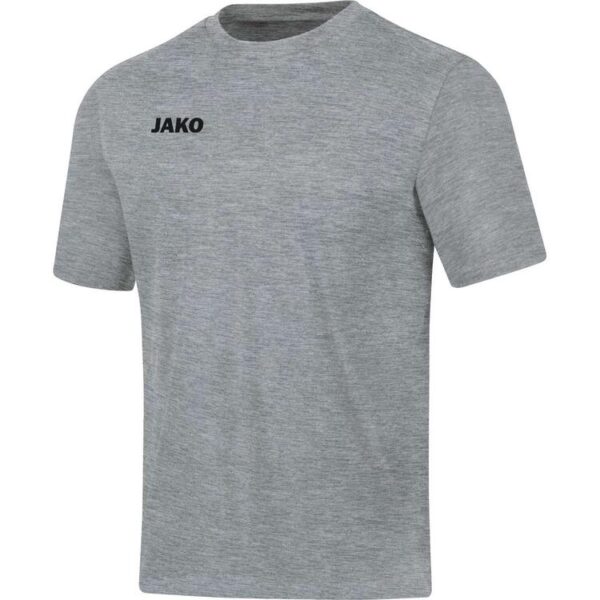 Jako T-Shirt Base 6165-41 hellgrau meliert Gr. 128