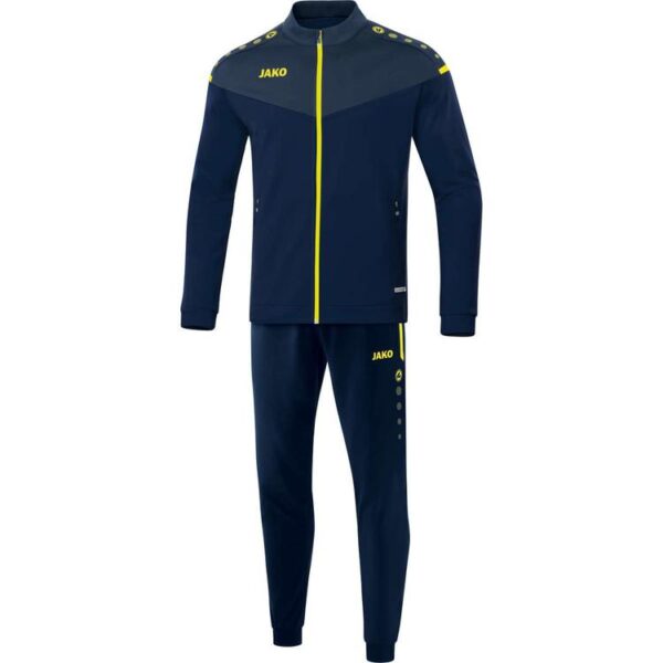 Jako Trainingsanzug Polyester Champ 2.0 marine/darkblue/neongelb...