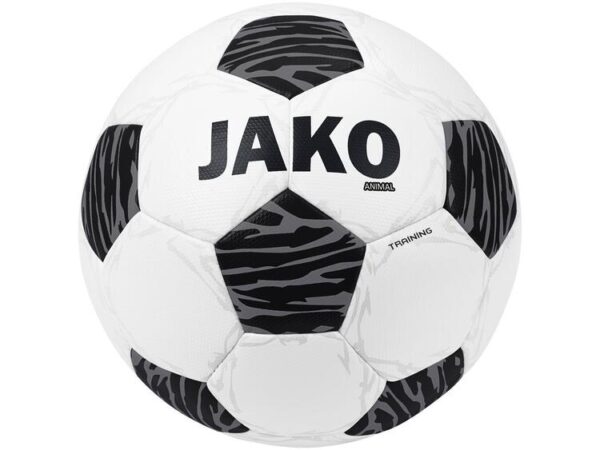 Jako Trainingsball Animal 2313 wei?/schwarz/steingrau - Gr. 4