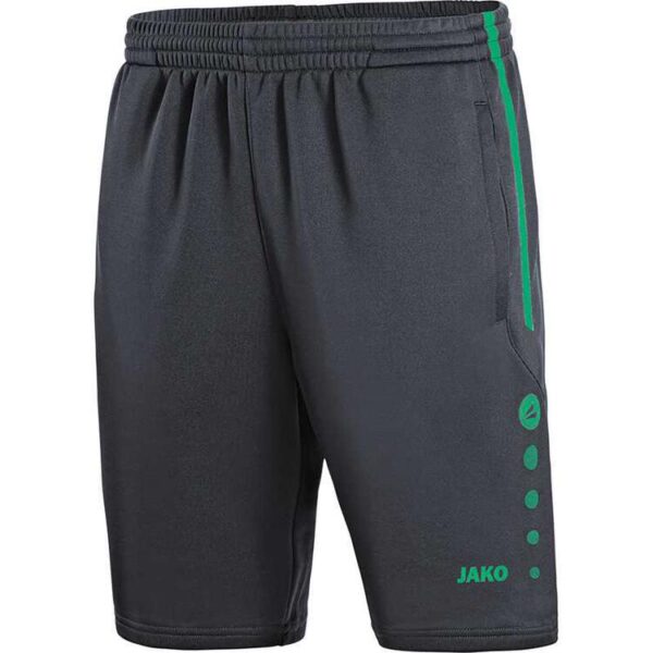 Jako Trainingsshort Active anthrazit/t?rkis 8595 24 Gr. M