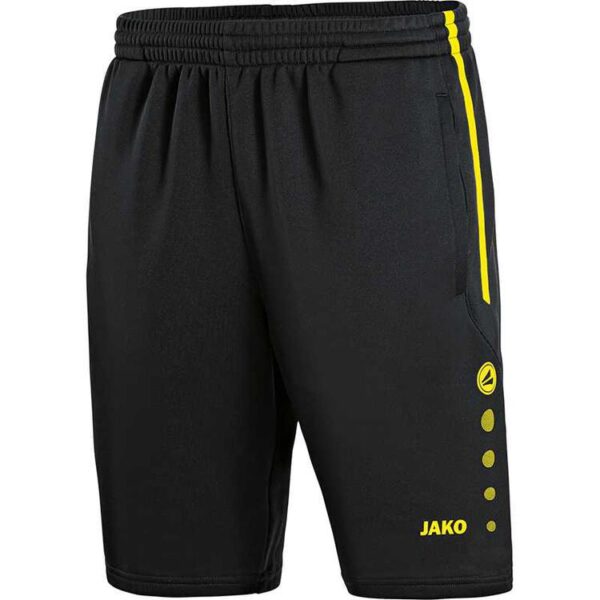 Jako Trainingsshort Active schwarz/neongelb 8595 33 Gr. 140