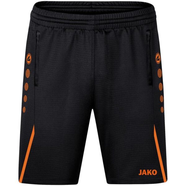 Jako Trainingsshort Challenge 8521 schwarz/neonorange Gr. 128