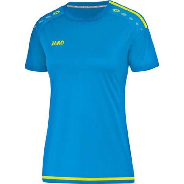 Jako Trikot Striker 2.0 KA Damen JAKO blau/neongelb 4219D 89 Gr. 34