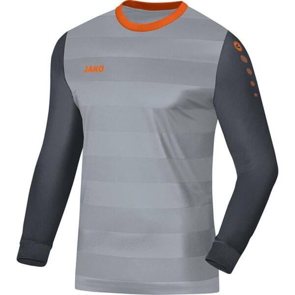 Jako TW-Trikot Leeds 8907 40 silbergrau/anthra./neonorange Gr. 116