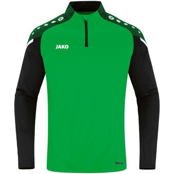 Jako Ziptop Performance 8622 soft green/schwarz 128